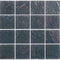Iridescent Glass Tile Veranda Grey 3x3 for swimming pool and spas
