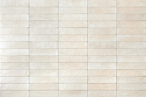 City Distressed Subway Tile Ivory Matte 2x10