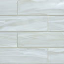 Liquified Glass Subway Tile Cloud 3x12 for backsplash and bathrooms.