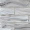 Liquified Glass Subway Tile Storm 3x12 Glossy for kitchen backsplash and bathrooms