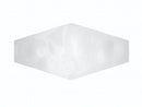 Hexagon Tile Glossy White 4x8 Long