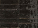 Magnolia Distressed Subway Tile Nero 2.5x9.5 for floor and walls