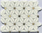 Marble Mosaic Tile Magnolia White for backsplash and bathroom walls