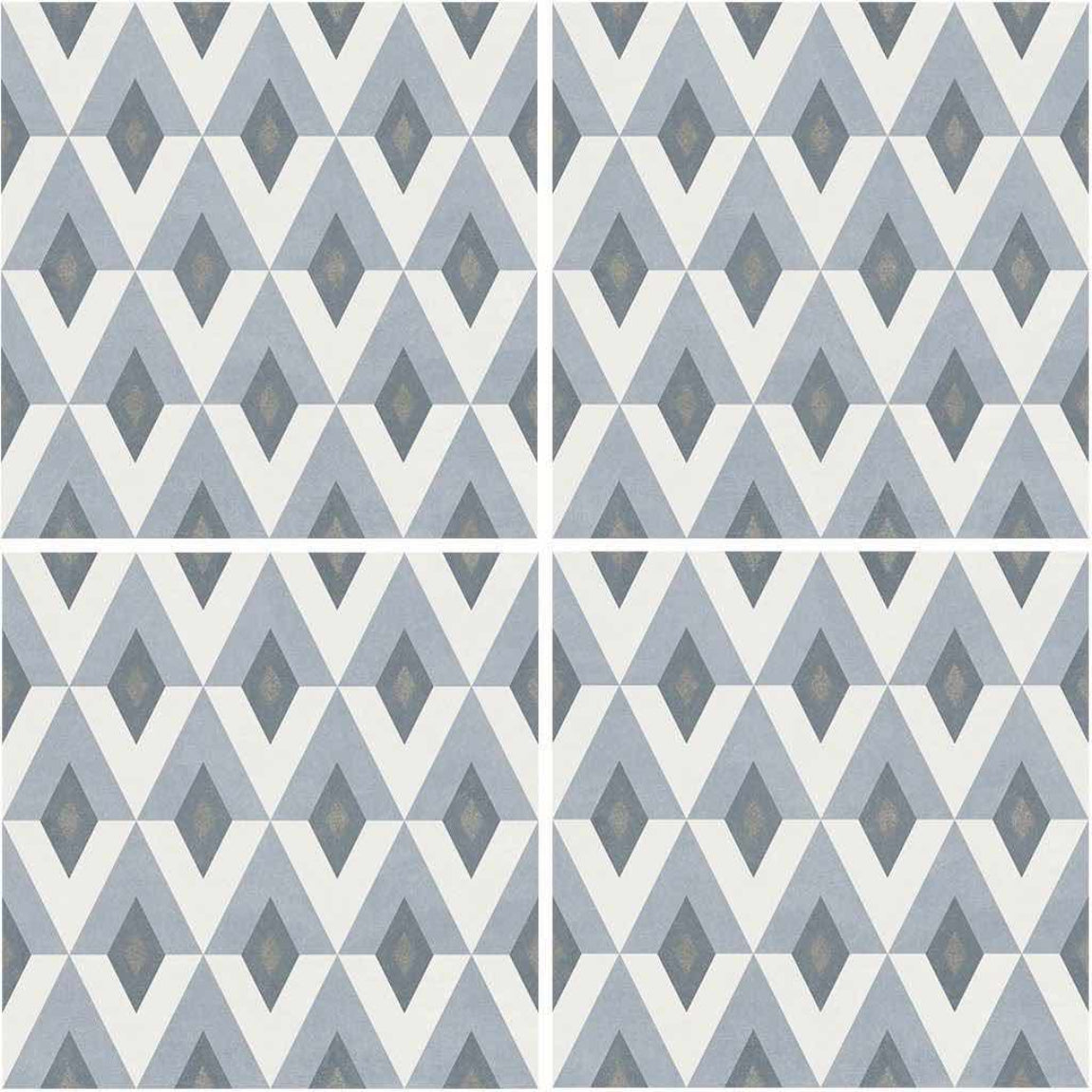 Miami Patterns Diamond Porcelain Pool Tile 6x6