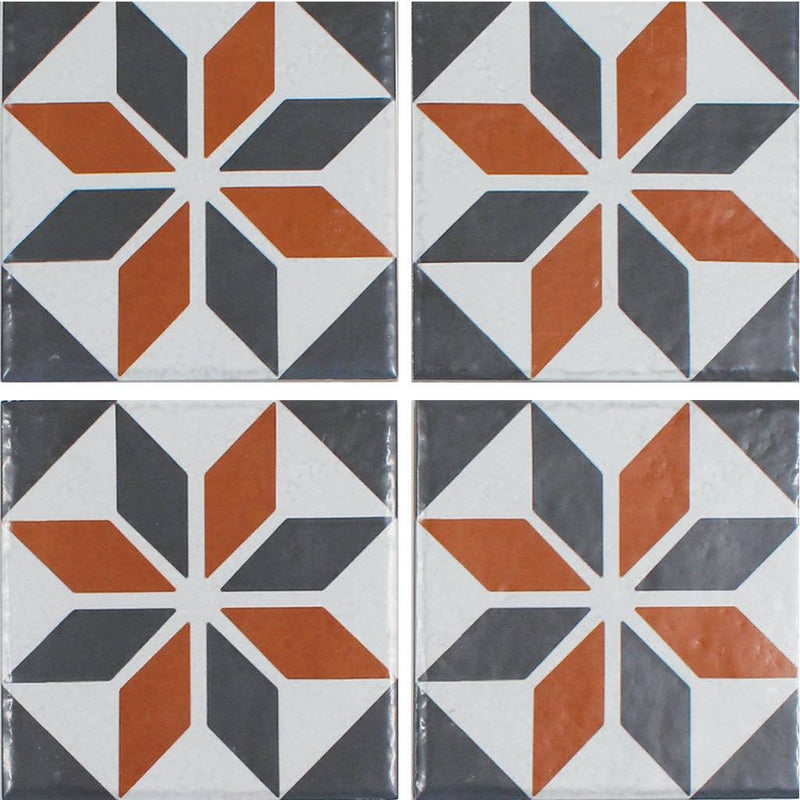 Miami Patterns Gables Porcelain Pool Tile 6x6 for the swimming pool and spa