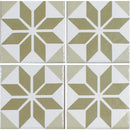 Miami Patterns Grove Porcelain Pool Tile 6x6 for the swimming pool and spa