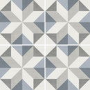 Miami Patterns Star Porcelain Pool Tile 6x6 for the swimming pool and spas