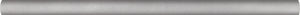 Color Splash Nickel 3/8x8 Trim Wall Tile