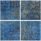 Painted Waters Blue Porcelain Pool Tile 6x6 for the swimming pool and spa