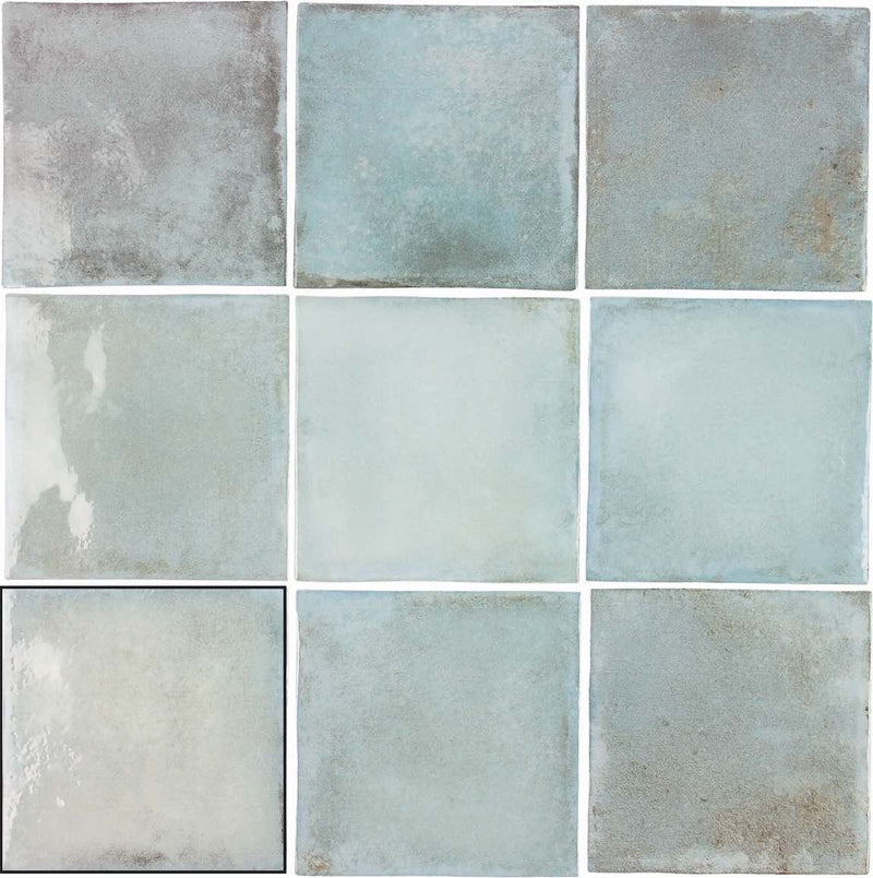 Southern Classic Tile 4x4 Pale Green for kitchen and bathroom