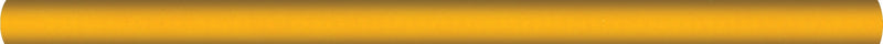 Color Splash Passion Fruit 3/8x8 Trim Wall Tile
