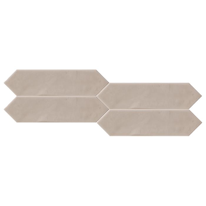 Pencil Toffee Glossy 3x12 Picket Ceramic Wall Tile for bathroom and shower walls