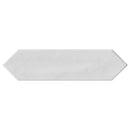 Pencil White Glossy 3x12 Crayon Picket Ceramic Wall Tile for kitchen backsplash and bathroom walls