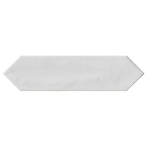 Pencil White Glossy 3x12 Crayon Picket Ceramic Wall Tile for kitchen backsplash and bathroom walls