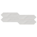 Pencil White Matte 3x12 Picket Ceramic Wall Tile for shower and featured wall