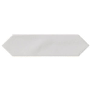 Pencil White Matte 3x12 Picket Ceramic Wall Tile for kitchen backsplash and bathroom walls