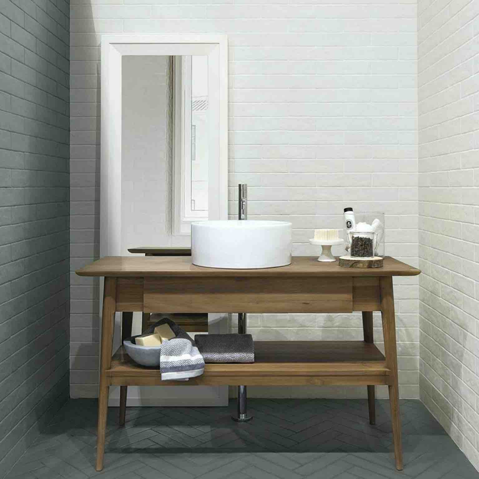 Brick Porcelain Tile Pure 3x11