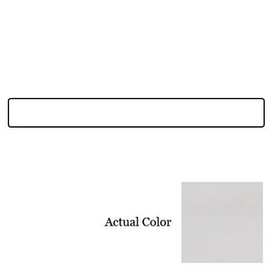 Quarter Round White Matte 1/2x12 Wall Trim Tile to finish the edge of backsplash, bathroom, or shower wall