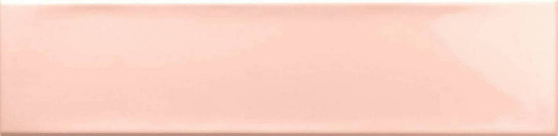 Subway Wall Tile Glossy Pink 3x12 for backsplash and bathroom walls