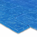 Surfaced Glass Tile Blue 2x6 for saltwater pool and spas
