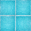 Surfaced Glass Tile Turquoise 6x6 for saltwater swimming pools and spas