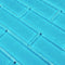 Surfaced Glass Tile Turquoise 2x6 for saltwater pools