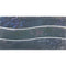 Wave Glass Pool Waterline Tile Grey 6x12 for the pool, spa, bathroom, and shower