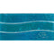 Wave Glass Pool Waterline Tile Turquoise 6x12 for the pool, spa, and bathroom