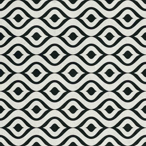 Patterned Porcelain Tile Geo Wavy 8x8 for backsplash, kitchen, floor, wall, bathroom, shower, and pool