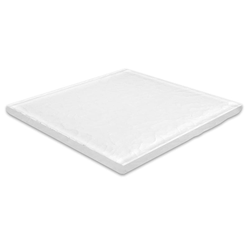 Surfaced Glass Tile White 6x6 for swimming pool and spas