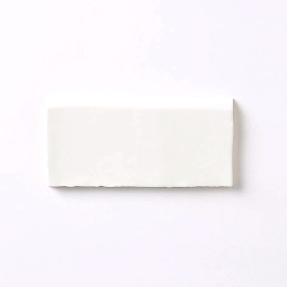 Coastal White 2.5x5 Bullnose Ceramic Tile