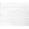 Surfaced Glass Tile White 2x6 for swimming pool and spas