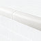 Surfaced Pool Glass Trim Tile White 2x6 - 1 Linear Foot